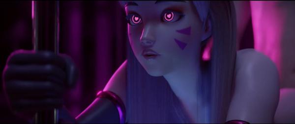 3D守望先锋Dva性感后入高潮诱惑